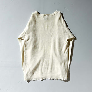 ～90's "made in USA" duofold  コットン×ウール サーマル カットソー