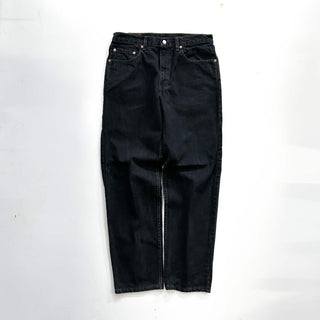 00's "made in USA" Levi's 550 ブラック デニム パンツ