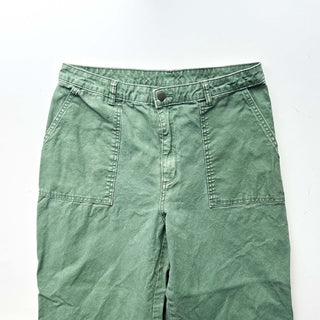 00's オリーブ ワイド ベイカー パンツ