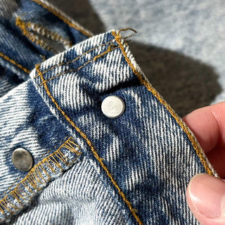 90's "made in USA" LEVI'S 501 ケミカルウォッシュ ストレート デニム パンツ