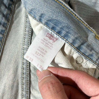 00's Levi's 527 "LOW BOOTCUT" フレア デニム パンツ (33×34)