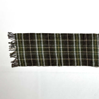 00's NAUTICA ウール チェック マフラー