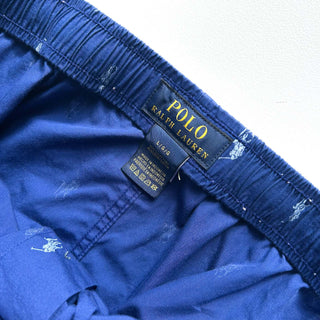 00's RALPH LAUREN 総柄 ドローコード ワイド パジャマ パンツ