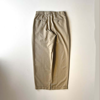 90's～ "Dominican republic" LEVI'S SLATES 3タック ワイド スラックス