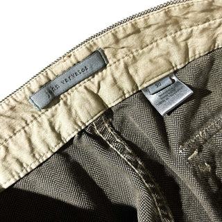 00's JOHN VARVATOS ヘリンボーン フレア パンツ