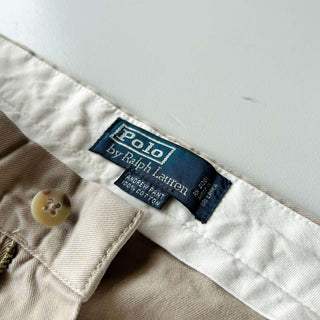 90's～ OLD Ralph Lauren "ANDREW PANT" 2タック チノ パンツ