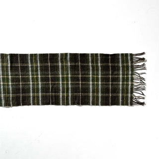 00's NAUTICA ウール チェック マフラー