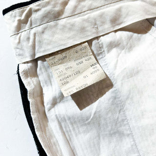 90's～00's SOKRATES OMEGA レーヨン×バージンウール 2タック スラックス