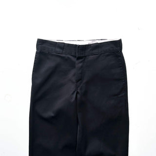 00's Dickies 874 ブラック ワーク パンツ(30×30)