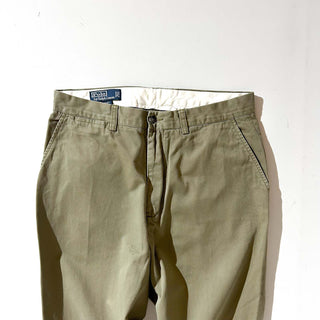 90's～ OLD RALPH LAUREN "PROSPECT PANT" カーキ チノ パンツ