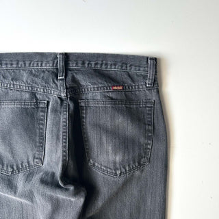 00's RUSTLER "1点物" ストレート ブラック デニム パンツ