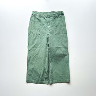 00's オリーブ ワイド ベイカー パンツ