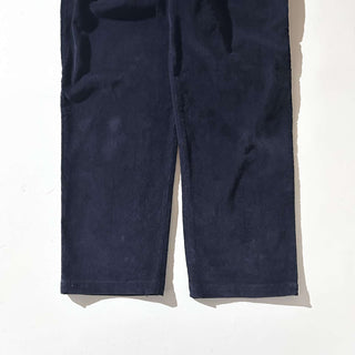 90's LANDS' END 2タック ワイド コーデュロイ パンツ