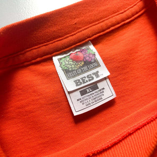 00's FRUIT OF THE LOOM "MY ONLY VICE" 両面プリント Tシャツ