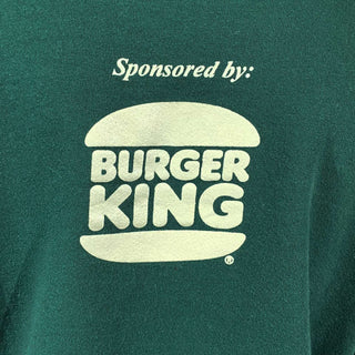 90's～ "made in USA" JERZEES BURGER KING 両面プリント スウェット シャツ