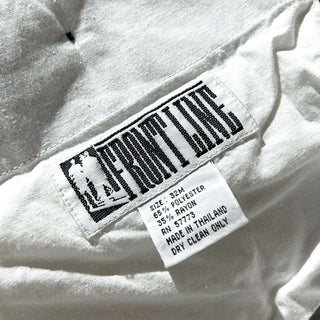 90's FRONT LINE レーヨン カスリ柄 3タック スラックス