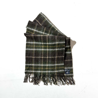 00's NAUTICA ウール チェック マフラー