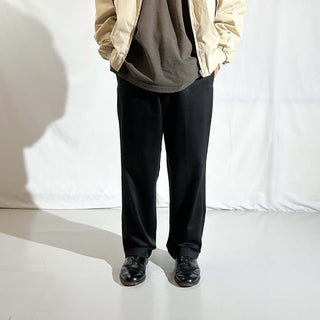 90's～00's PERRY ELLIS PORTFOLIO ブラック スラックス