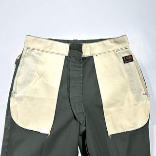 70's "made in USA" LEE "42Talon" オリーブ ワーク パンツ