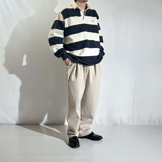 90's～ OLD Ralph Lauren "ANDREW PANT" 2タック チノ パンツ