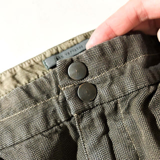 00's JOHN VARVATOS ヘリンボーン フレア パンツ