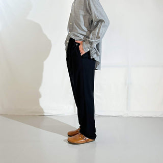 00's RALPH LAUREN ブラック ドローコード パジャマ パンツ