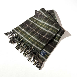 00's NAUTICA ウール チェック マフラー