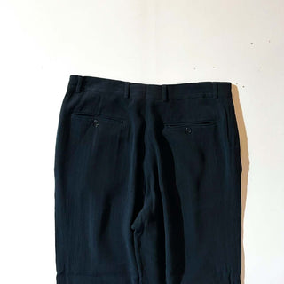 90's～00's SOKRATES OMEGA レーヨン×バージンウール 2タック スラックス