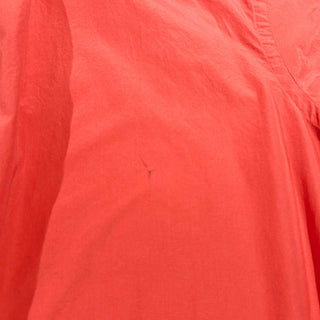 90's～ OLD RALPH LAUREN "classic fit" オレンジ ボタンダウン L/Sシャツ