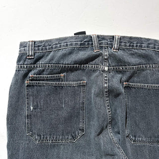 00's no boundaries "Snowboarder Graphics" スケーター ワイド デニム パンツ