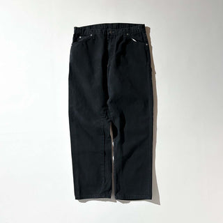 00's Dickies ブラック ダック ペインター ワイド パンツ