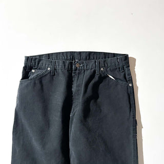 00's Dickies ブラック ダック ペインター ワイド パンツ