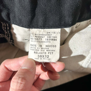 00's Dickies ブラック ダック ペインター ワイド パンツ