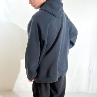 00's NIKE ブラック センターロゴ スウェット パーカ