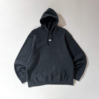 00's NIKE ブラック センターロゴ スウェット パーカ