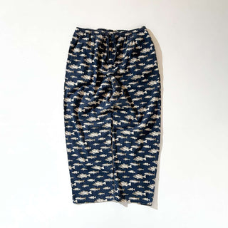 00's St. John's Bay ドローコード 総柄 魚 パジャマ パンツ