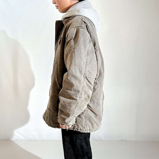 00's "made in USA" Carhartt 裏キルティング フェード ボロ ダック トラディショナルコート ジャケット