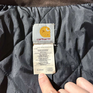 00's "made in USA" Carhartt 裏キルティング フェード ボロ ダック トラディショナルコート ジャケット