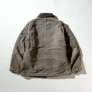 00's "made in USA" Carhartt 裏キルティング フェード ボロ ダック トラディショナルコート ジャケット