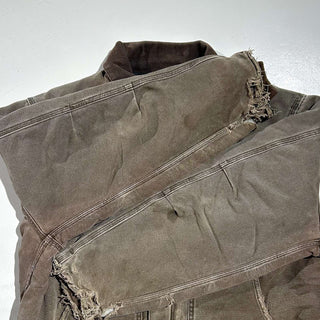 00's "made in USA" Carhartt 裏キルティング フェード ボロ ダック トラディショナルコート ジャケット