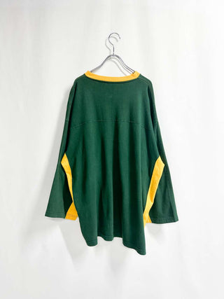 90’s THE Edge PACKERS 切り替え プリントカットソー