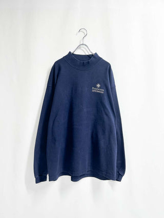 90's "made in USA" COTTON DELUXE クルーネック バックプリントカットソー