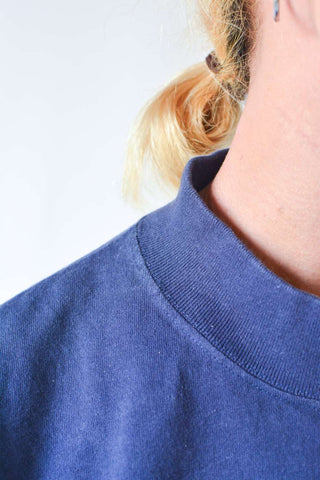 90's "made in USA" COTTON DELUXE クルーネック バックプリントカットソー