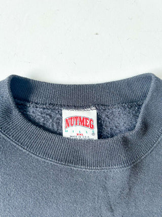90’s "made in USA" NUTMEG 英字刺繍 スウェットシャツ