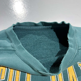 90's～00's NOTRE DAME ヘビーコットン フェード ボロ スウェットシャツ