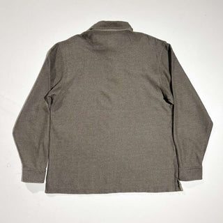 00's L.L.Bean ヘリンボーン L/S ポロシャツ