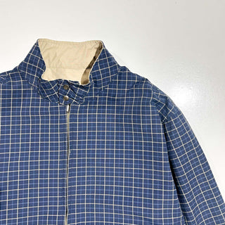 ROUNDTREE  & YORKE リバーシブル チェック ドッグイヤージャケット