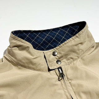 ROUNDTREE  & YORKE リバーシブル チェック ドッグイヤージャケット