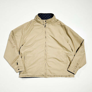 ROUNDTREE  & YORKE リバーシブル チェック ドッグイヤージャケット