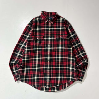 Ralph Lauren ダブルポケット ライトネルシャツ